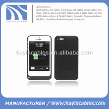 2200mAh External Battery Backup Power Case for iPhone 5c Black